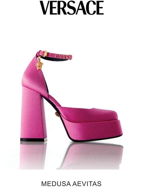 decollete con plateau versace|DÉCOLLETÉ E SLINGBACK DONNA .